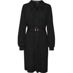 VERO MODA - Maat L - VMPAM L/S SHIRT DRESS JRS BTQ Dames Jurk