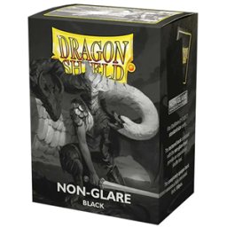 Dragon Shield Sleeves Non Glare - Matte Black (63x88mm)
