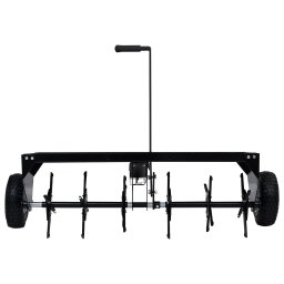 vidaXL Gazonbeluchter voor zitmaaier 102 cm