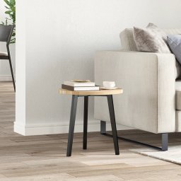 vidaXL Tafelblad rond Ø 40x2 cm massief acaciahout