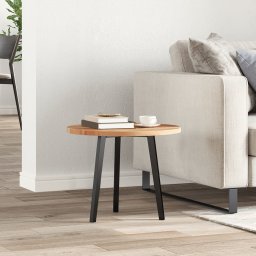 vidaXL Tafelblad rond Ø 50x2 cm massief acaciahout