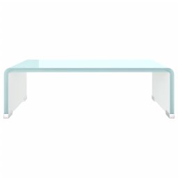 vidaXL Tv-meubel/monitorverhoger 40x25x11 cm glas groen groen
