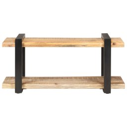 vidaXL Tv-meubel 90x40x40 cm ruw mangohout