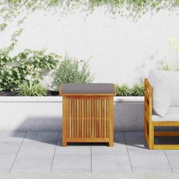 vidaXL Kussenbox voor buiten 60x50x61 cm massief acaciahout