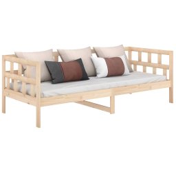 vidaXL Slaapbank massief grenenhout 90x190 cm