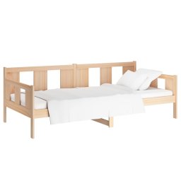 vidaXL Slaapbank massief grenenhout 80x200 cm