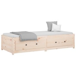 vidaXL Slaapbank 75x190 cm massief grenenhout