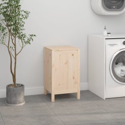 vidaXL Wasmand 44x44x76 cm massief grenenhout