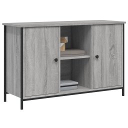 vidaXL Tv-meubel 100x35x65 cm bewerkt hout grijs sonoma eikenkleurig
