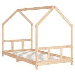 vidaXL Kinderbedframe 90x190 cm massief grenenhout