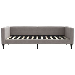 vidaXL Slaapbank 100x200 cm stof taupe
