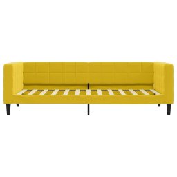 vidaXL Slaapbank 80x200 cm fluweel geel