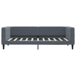 vidaXL Slaapbank 90x190 cm fluweel donkergrijs