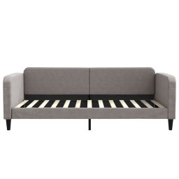 vidaXL Slaapbank 100x200 cm stof taupe