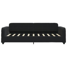 vidaXL Slaapbank 90x190 cm fluweel zwart