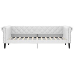 vidaXL Slaapbank 100x200 cm kunstleer wit