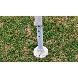 vidaXL Tuinprieel met piramidedak 3x3 m