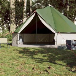 vidaXL Tipitent 8-persoons waterdicht groen