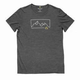 DEVOLD Active Outline Tee Man anthracite - T- shirt L