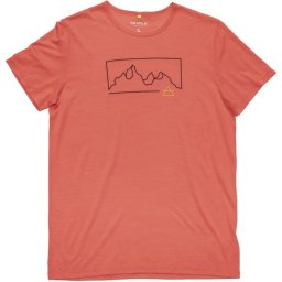 DEVOLD Active Outline Tee Man cayenne - T- shirt L