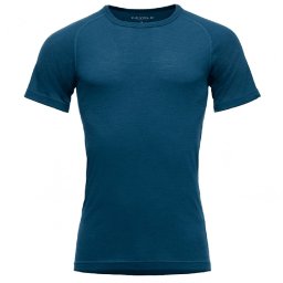 DEVOLD Lauparen Merino 190 Base Tee Man flood - T- shirt M