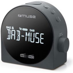 Muse M-185CDB - Stijlvolle digitale wekkerradio met DAB+/FM-radio en groot display