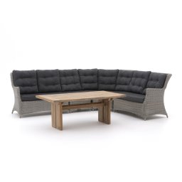 + 15% kassakorting | Intenso Milano/ROUGH-L dining loungeset 5-delig - Laagste prijsgarantie!