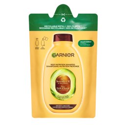 Garnier Deep Nutrtition Shampoo Avocado Oil Dry Wavy Curly Hair