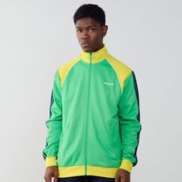 ADIDAS ORIGINALS adidas Jacket Fz Tracktop Adicolor Groen/geel Heren xs