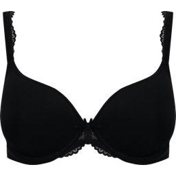 MAGIC Bodyfashion Maat D 75 Luxury T-Shirt Bra Dames Beha Zwart
