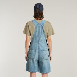 Bowey Loose Short Jumpsuit - Lichtblauw - Dames
