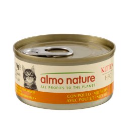 Almo Nature Kattenvoer 6 x 70 g - HFC Kitten met Kip