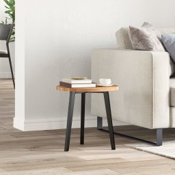 vidaXL Tafelblad rond Ø 40x2 cm massief acaciahout