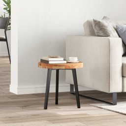vidaXL Tafelblad rond Ø 40x4 cm massief acaciahout