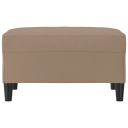 vidaXL Voetenbank 70x55x41 cm kunstleer cappuccino