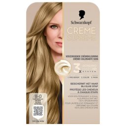 Schwarzkopf Creme Supreme Crèmekleuring 8-0 Natuurlijk Blond