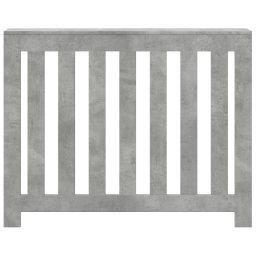 vidaXL Radiatorombouw 104x20x82 cm bewerkt hout betongrijs