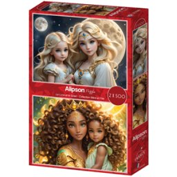 The Moon and the Sun - Mother & Daughter Collection Puzzel (2x 500 stukjes)