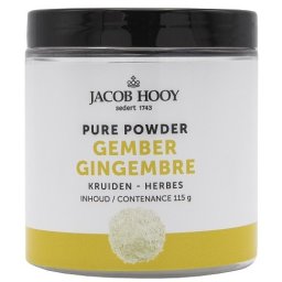 Jacob Hooy Pure Powder Gember 115gr