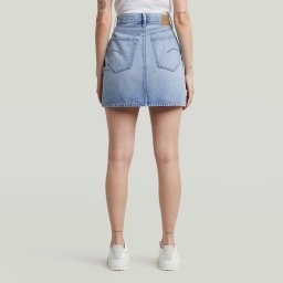 Viktoria Korte Rok Clean Edge - Lichtblauw - Dames