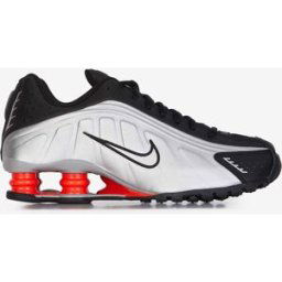 Schoenen Nike Shox R4 Zwart/zilver Dames 37,5
