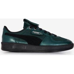 Schoenen Puma Palermo Premium Serpentard Groen/zwart Dames 37