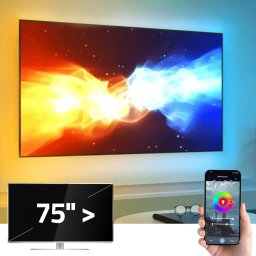 Tv ambient light set 75 inch