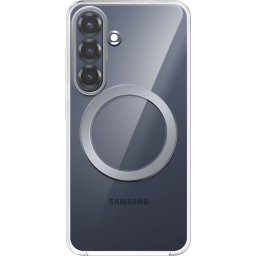 Samsung Galaxy S25+ Hoesje - Clear Magnet Case - Transparant
