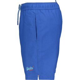Superdry Maat L heren waterpolo rits zwemshort blauw