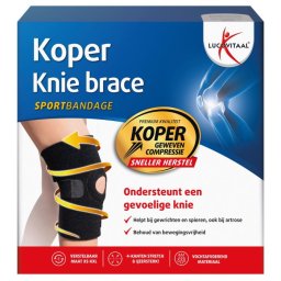 Lucovitaal Koper Knie Brace Sprotbandage