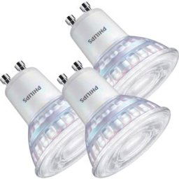 Philips LED spot GU10 2.6W 2200K-2700K Dimbaar (3 Stuks)