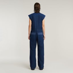 Cocoon Jumpsuit - Donkerblauw - Dames