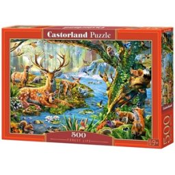 Forest Life Puzzel (500 stukjes)
