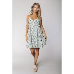 Colourful Rebel Maat M Elodie Flower Mini Jurk